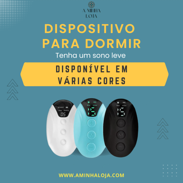 Dispositivo portátil de neuromodulação, promove um sono saudável e alivia a ansiedade